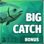 Green fish Big Catch bonus spot in Fishing Time