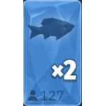 Grey fish regular spot paying 2x in Fishing Time