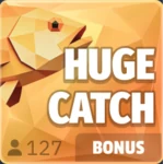 Yellow fish Huge Catch bonus spot in Fishing Time